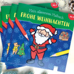 Weihnachsbuch zum Ausmalen für Kinder verenamuenstermann.de